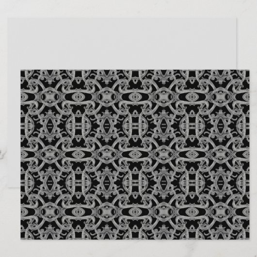 GOTHIC 6,5x8,75 Carte plate / Horizontal (Devant / Derrière)