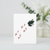 Gothic Amphibian Briefkaart (Staand voorkant)