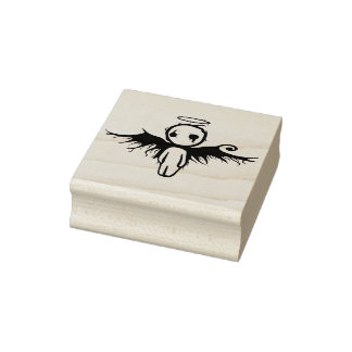 gothic Angel Art Stempel