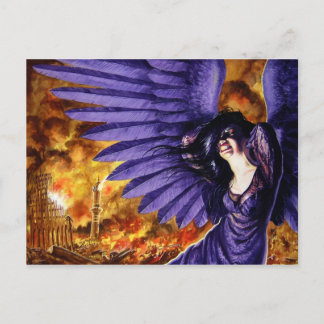 Gothic Angel drogen Briefkaart