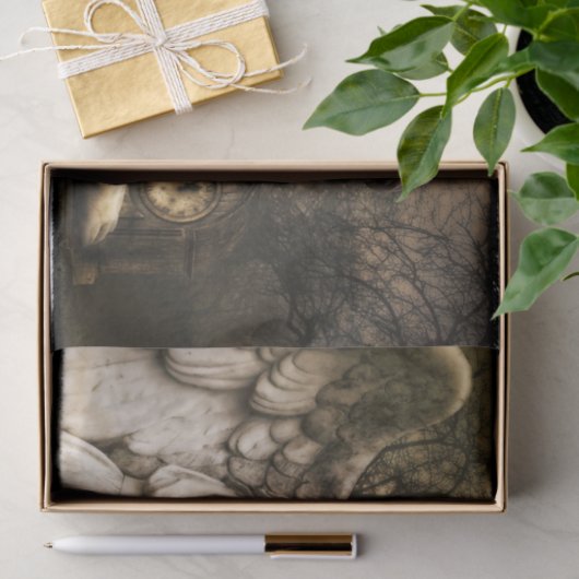 Gothic angel tissue papier (Geschenk)