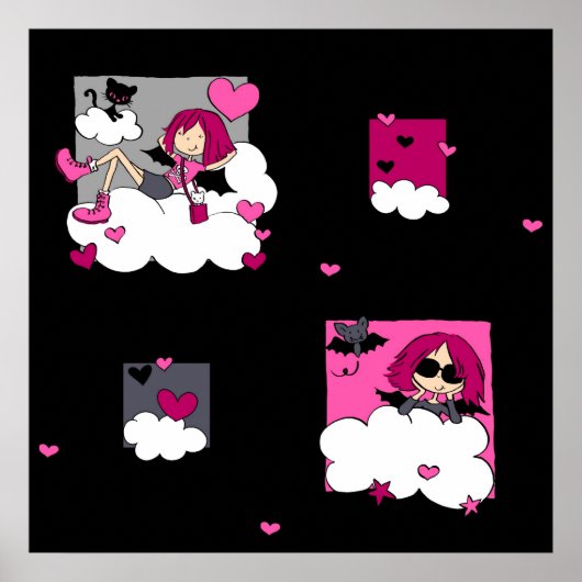 Gothic Angels Poster (Voorkant)