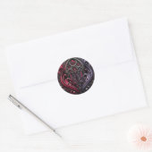 Gothic Arch Floral Sticker (Envelop)
