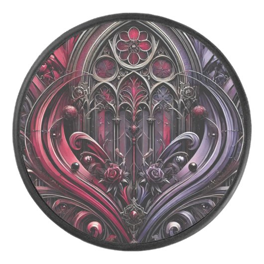 Gothic Arches Hockey Puck (Voorkant)