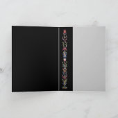 Gothic Art Sympathy Card  Kaart (Binnen)