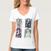 Gothic Babe T-shirt (Voorkant)