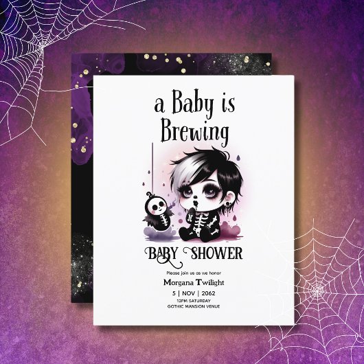 Gothic Baby Boy is Brouwen Heks Ghost Couldron