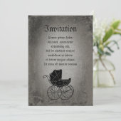 Gothic Baby Carriage Kaart (Staand voorkant)