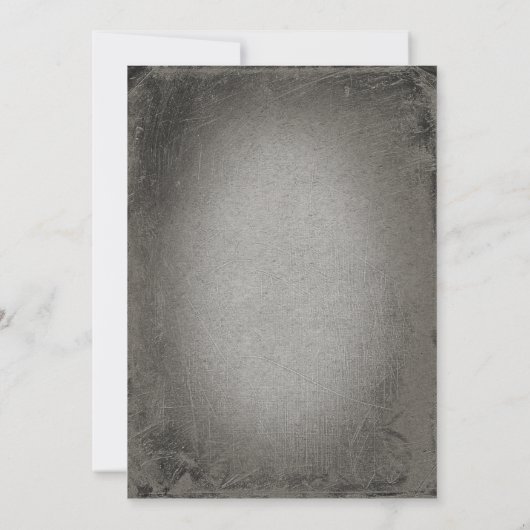 Gothic Baby Carriage Kaart (Achterkant)