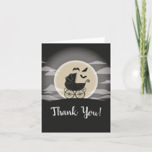 Gothic Baby shower Halloween Carriage