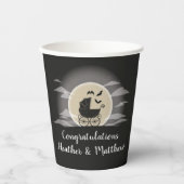 Gothic Baby shower Halloween Carriage Papieren Bekers (Voorkant)