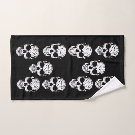 Gothic badset bad handdoek (Handdoek)