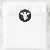 GOTHIC BAT CAT STICKERS (Tas)