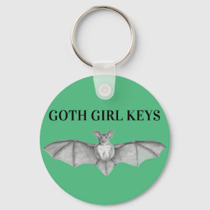 Gothic Bat Sleutelhanger