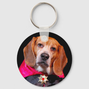 Gothic Beagle Dogula sleutelhanger