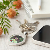 Gothic Beauty Portrait  Sleutelhanger (Zijkant)