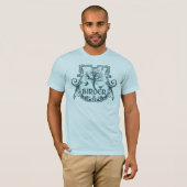 Gothic Birder Shield T-shirt (Voorkant volledig)