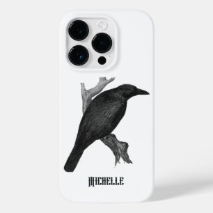 gothic Black Raven Hoesje-Mate iPhone Case