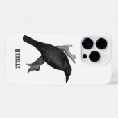 gothic Black Raven Hoesje-Mate iPhone Case (Achterkant (horizontaal))