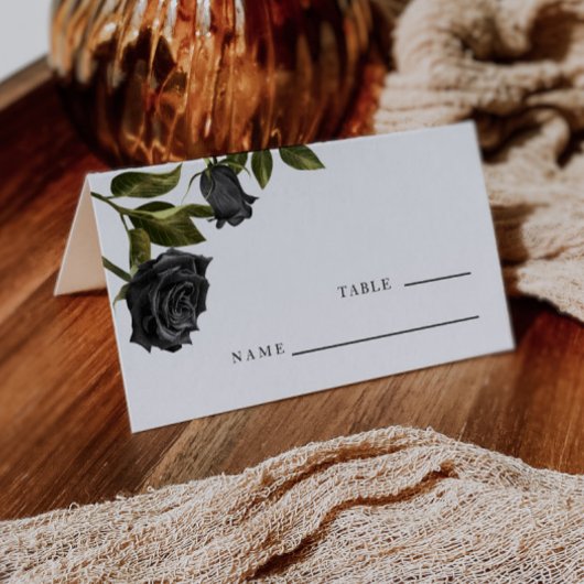 Gothic Black Roos Vintage Weddenschappen