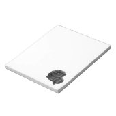 Gothic Black Rozen Notitieblok (Gedraaid)