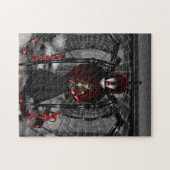 Gothic Black Spider Puzzel Legpuzzel (Horizontaal)