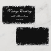 Gothic  Black Visitekaartje (Voorkant / Achterkant)