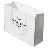 Gothic Blade Grote Gift Bag Groot Cadeauzakje (Achterkant Gekanteld)