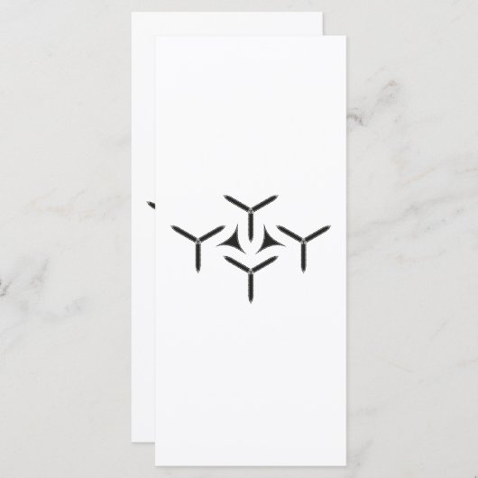 Gothic Blade Menu (Voorkant / Achterkant)