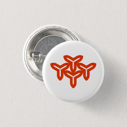 Gothic Blades Button (Voorkant /achterkant)