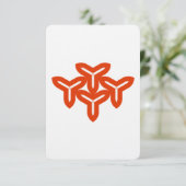 Gothic Blades Dank je kaart (Staand voorkant)