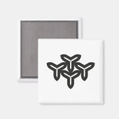 Gothic Blades Magnet Magneet (Voorkant / Achterkant)