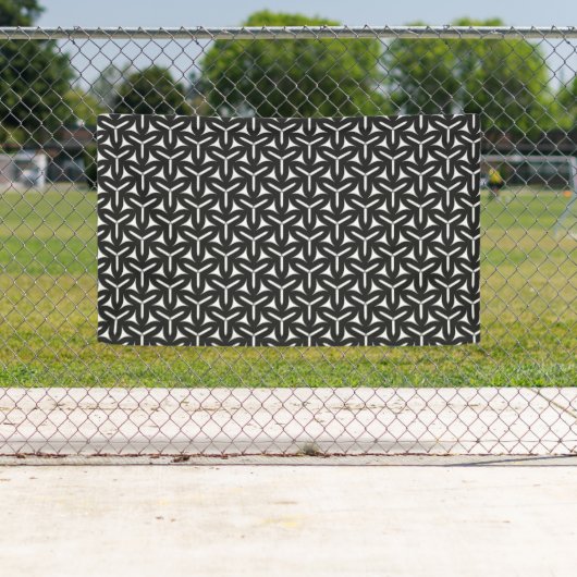 Gothic Blades Pattern Banner (Insitu)