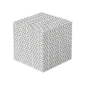 Gothic Blades Pattern Cube Kubus (Achter hoekig)