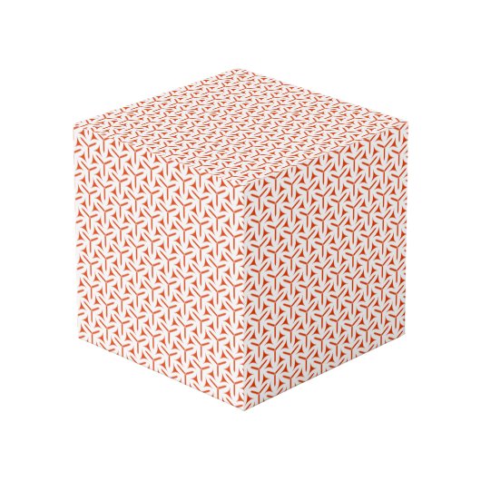 Gothic Blades Pattern Cube Kubus (Voorkant hoekig)
