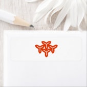 Gothic Blades Pattern Label (Insitu)