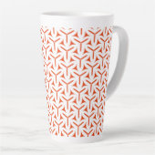 Gothic Blades Pattern Latte Mok (Rechterhoek)