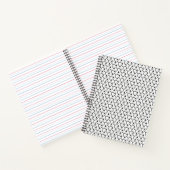 Gothic Blades Pattern Notitieboek (Binnen)
