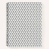 Gothic Blades Pattern Notitieboek (Voorkant)