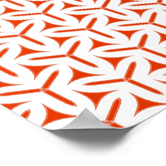 Gothic Blades Pattern Poster (Hoek)