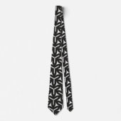 Gothic Blades Pattern Stropdas (Voorkant)