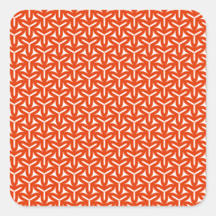 Gothic Blades Pattern Vierkante Sticker