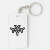 Gothic Blades Sleutelhanger (achterkant)