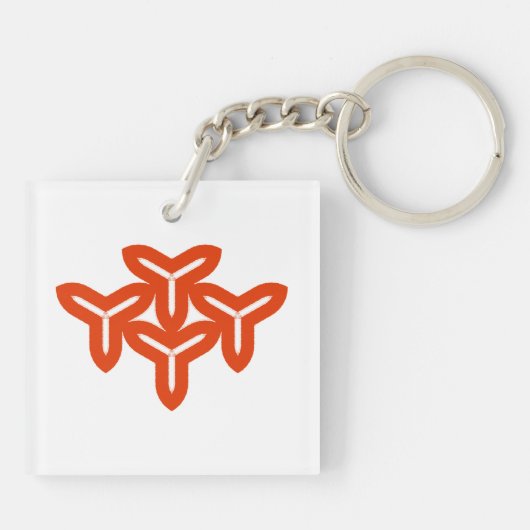 Gothic Blades Sleutelhanger (Achterkant)