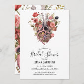 Gothic  Boho Anatomisch Hart Vrijgezellenfeest Kaart (Voorkant / Achterkant)