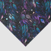 Gothic Boho Glitter Patroonpapier Tissuepapier (Detail)