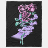 Gothic Bouquet Fleece Blanket Deken (Voorkant)