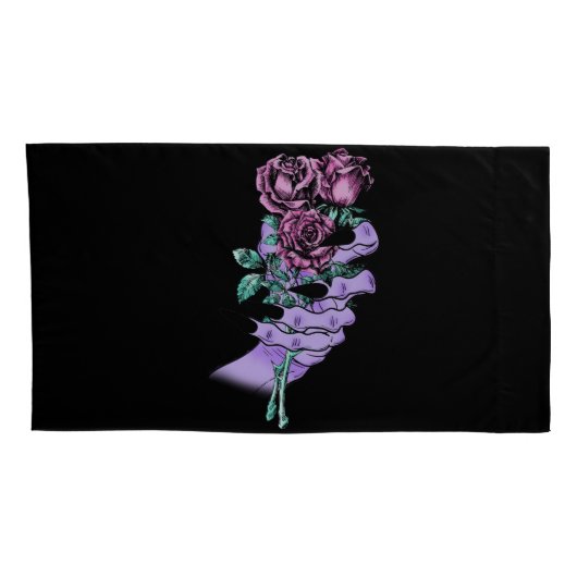 Gothic Bouquet-Kussenslopen Kussensloop (Achterkant-Rechts)