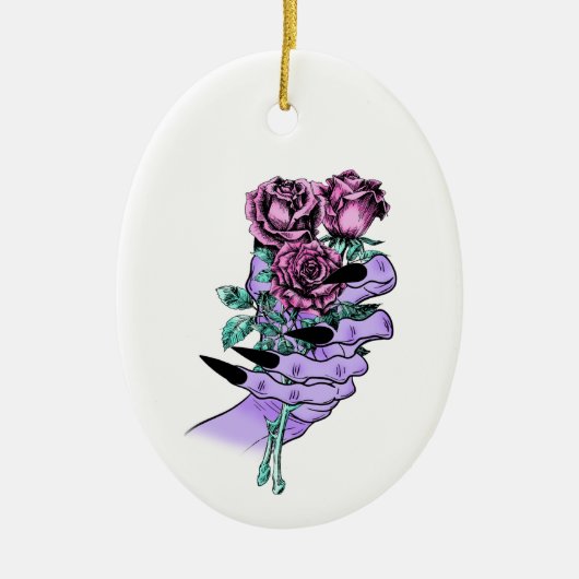 Gothic Bouquet Ornament (Voorkant)