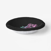 Gothic Bouquet Paper Bowls Papieren Kommen (Gebogen)